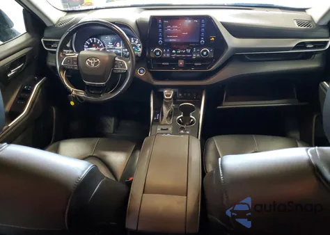 2021 Toyota Highlander Xle из США, поврежденный, VIN 5TDGZRBHXMS549817